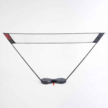 3 M BADMINTON  EASY NET  BLACK