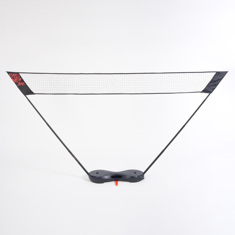 Easy Net Badminton 3m - Noir