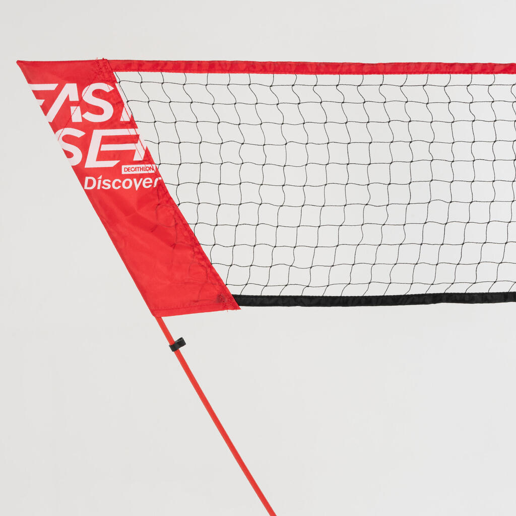 BADMINTON EASY SET DISCOVER RED