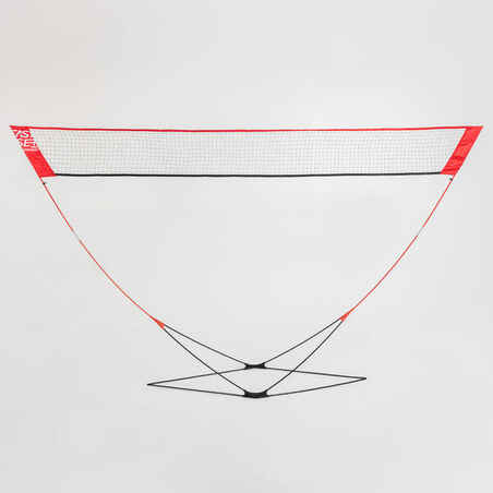 BADMINTON EASY SET DISCOVER RED