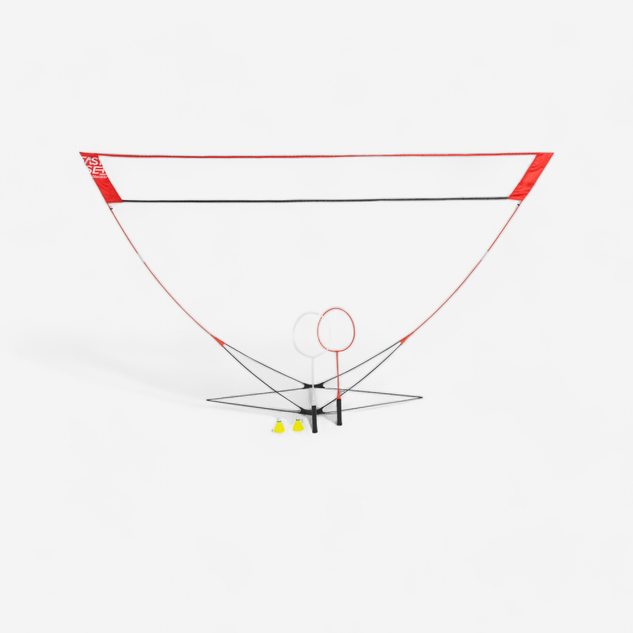 Easy set discover badminton - rouge - Badminton - PERFLY- Clubs - Entreprises - Collectivités - Associations