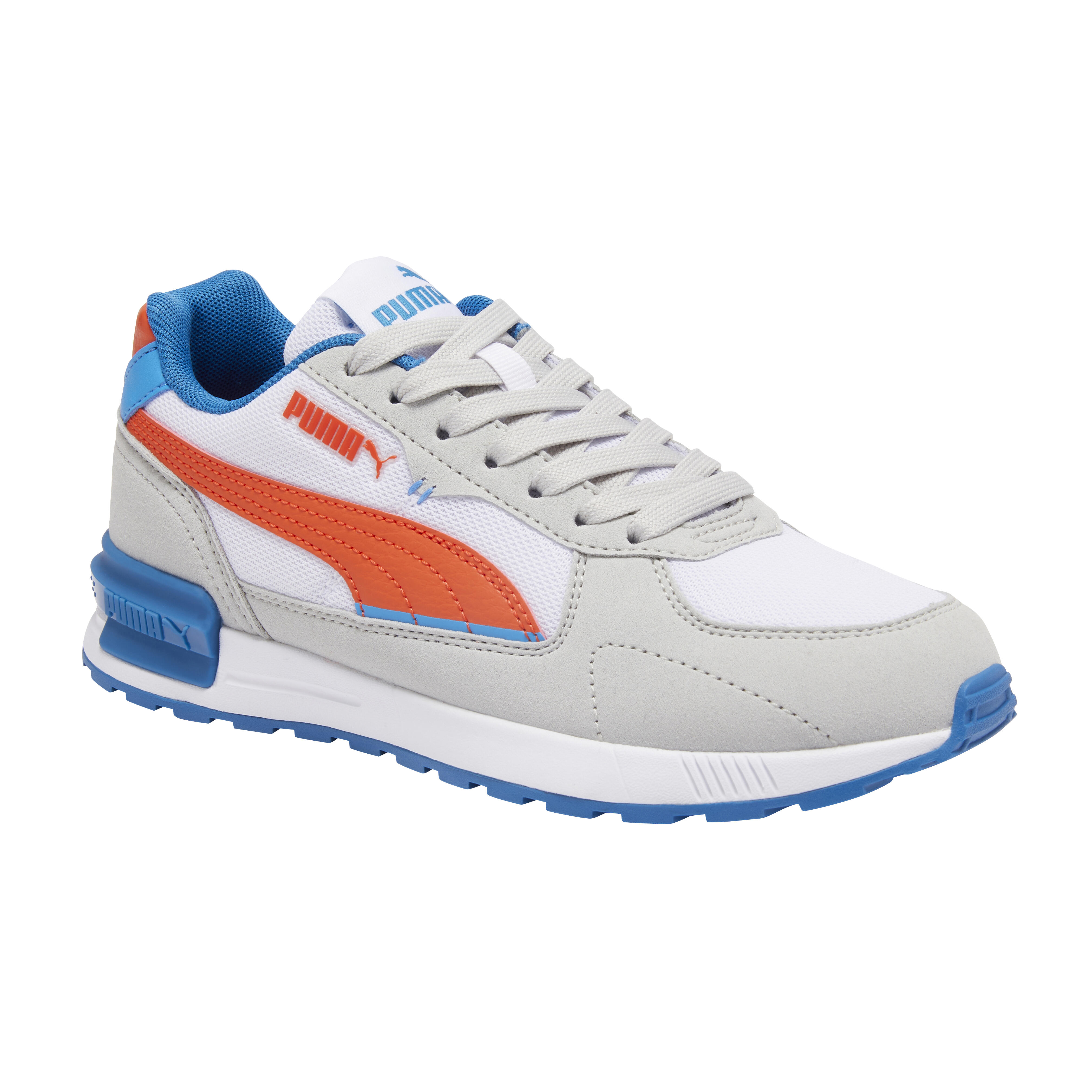 Zapatillas niños Puma Graviton blanco/azul NIÑOS PUMA | Decathlon