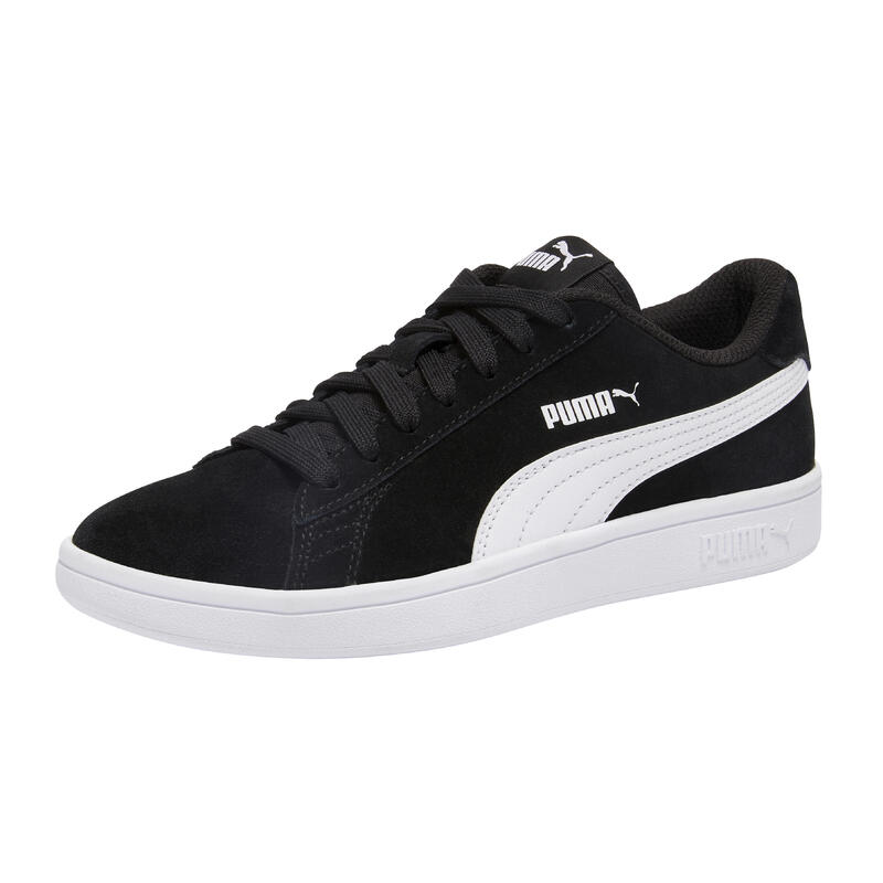 Puma Sportschuhe Kinder Schnürsenkel - Smash schwarz 