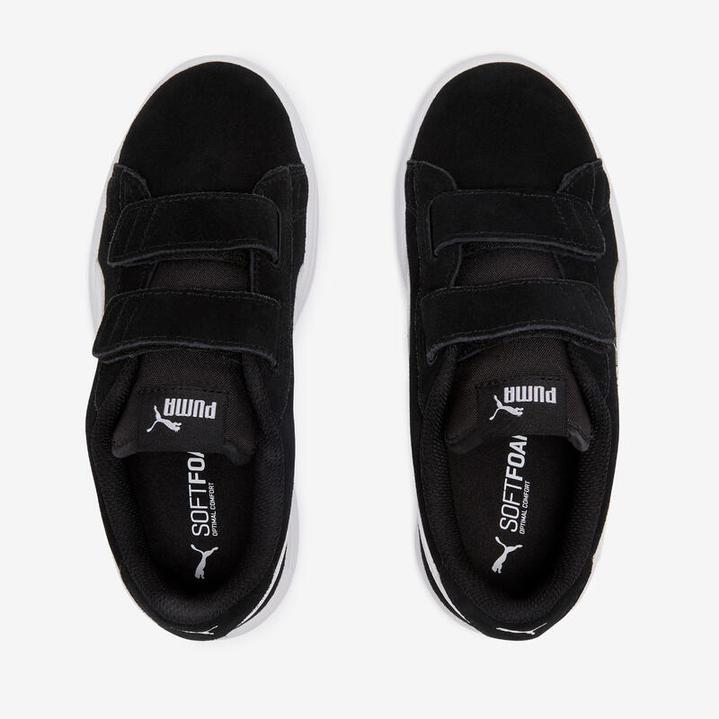 Dětské boty na suchý zip Smash černé