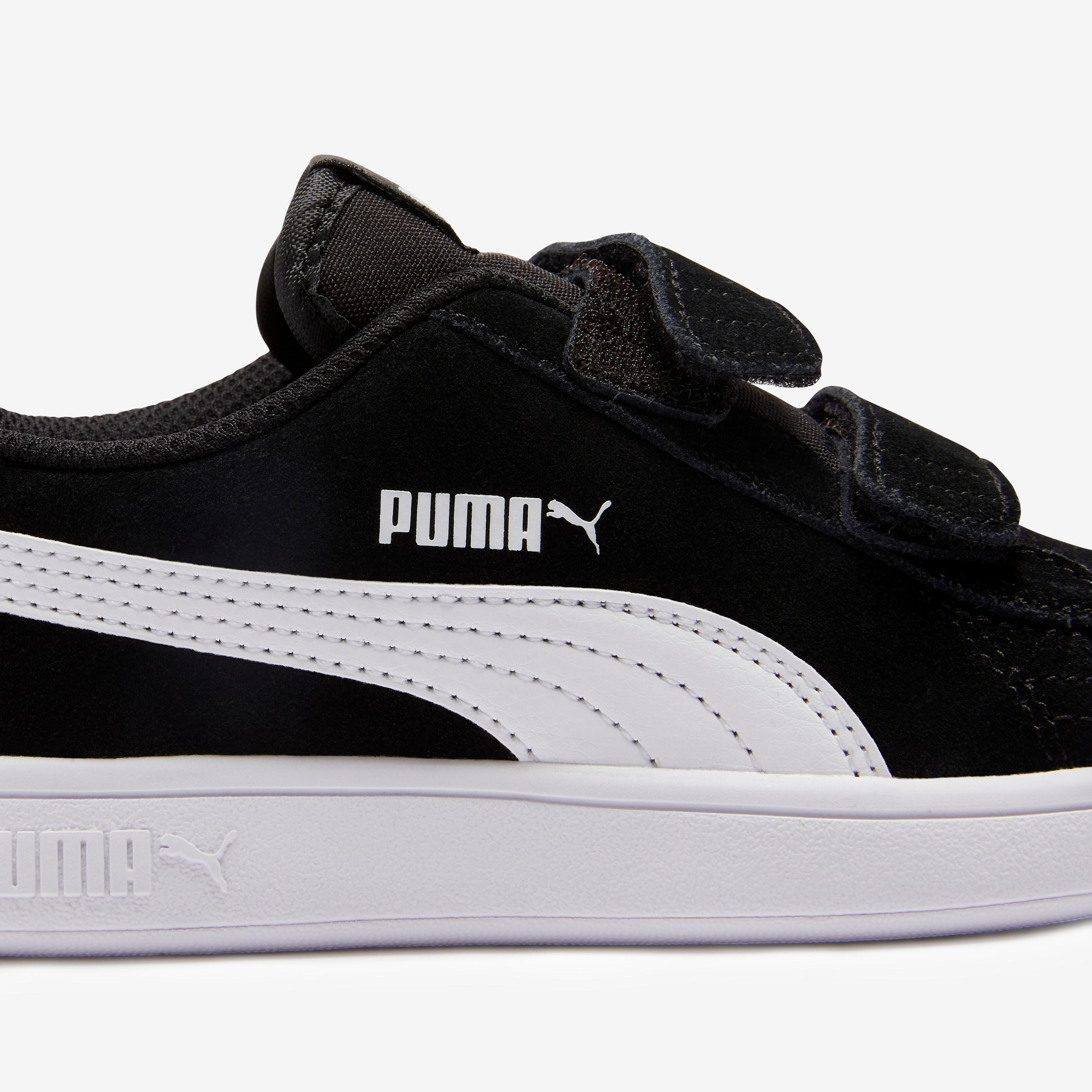 Baskets scratch enfant PUMA SMASH noir