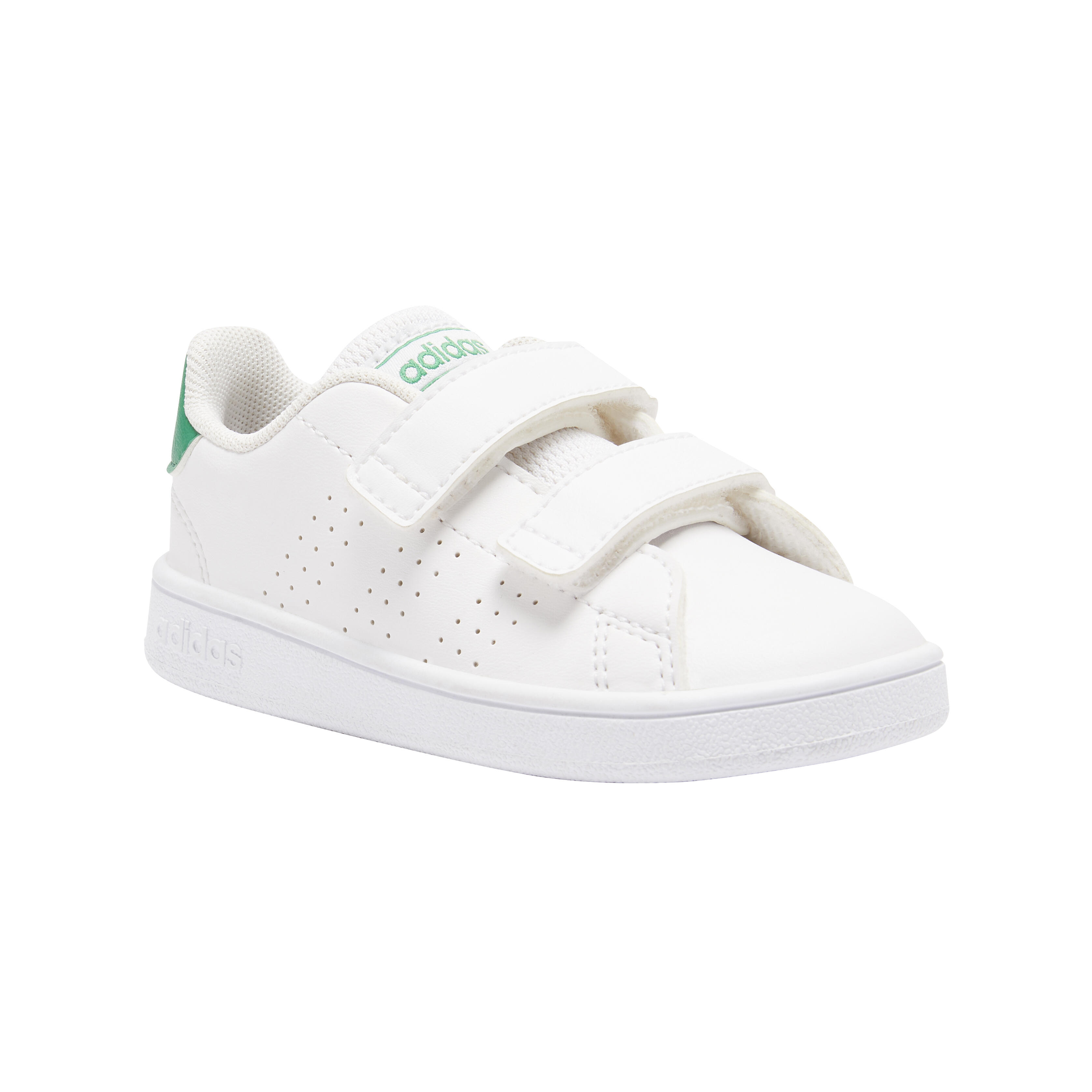 Zapatillas adidas beb primeros pasos Advantage blanco verde talla