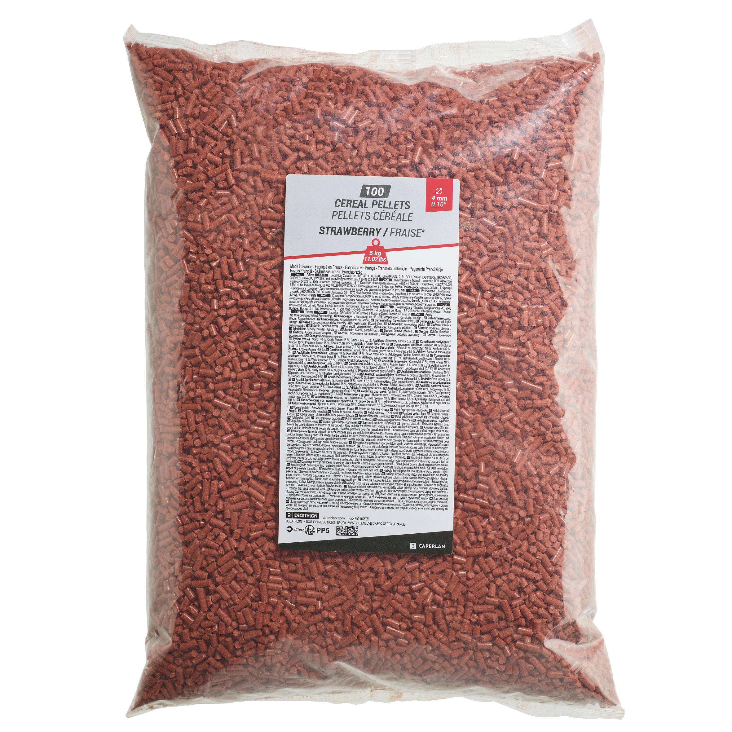 Partikels voor karpervissen tijgernoten 6/14 mm 20 kg