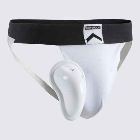 Men's Groin Guard Slipee 100 - White