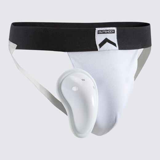 
      Men's Groin Guard Slipee 100 - White
  