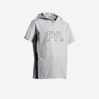 T-SHIRT DE BOXE AVEC CAPUCHE 100 ENFANT