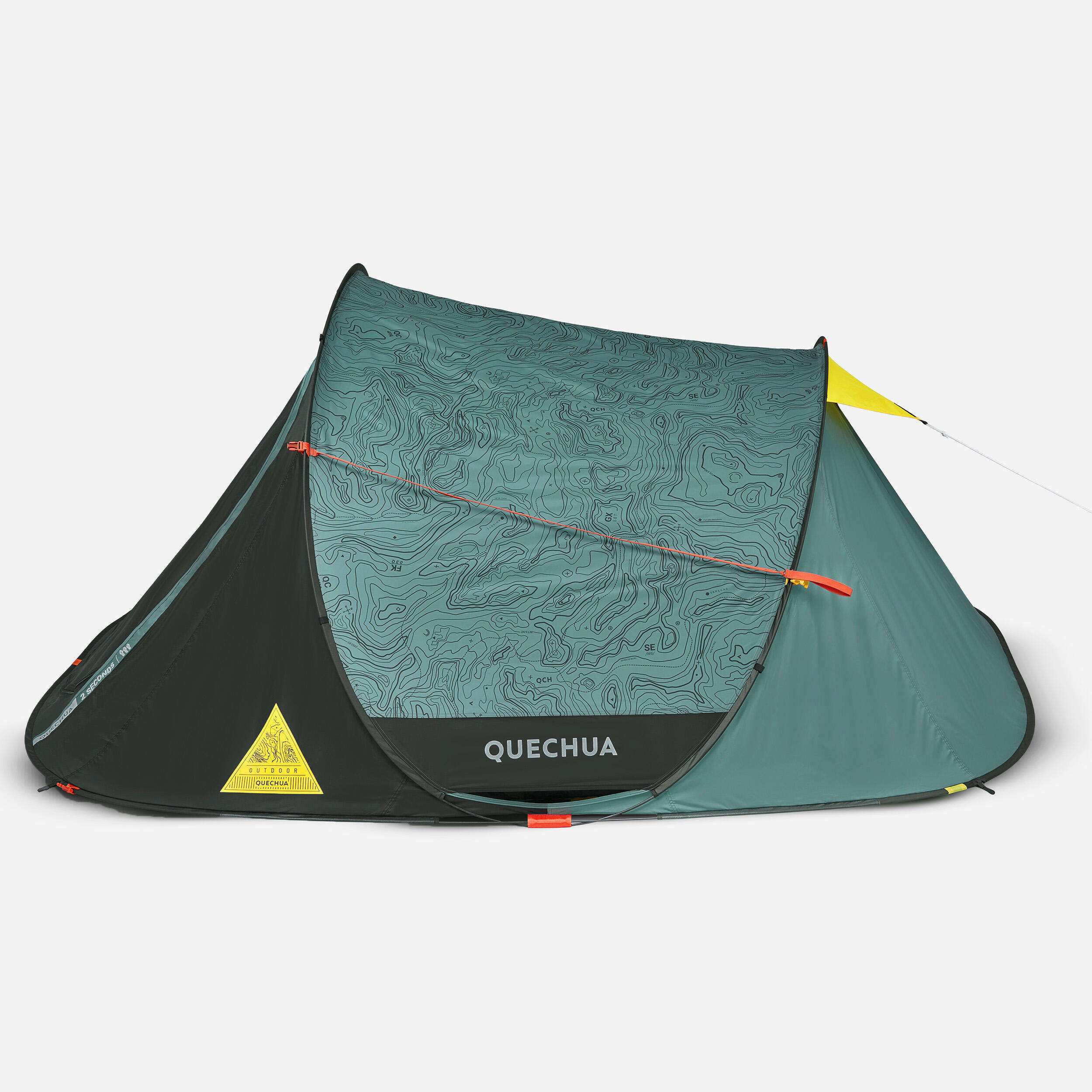 Camping tent - 2 SECONDS - 3-person 6/9