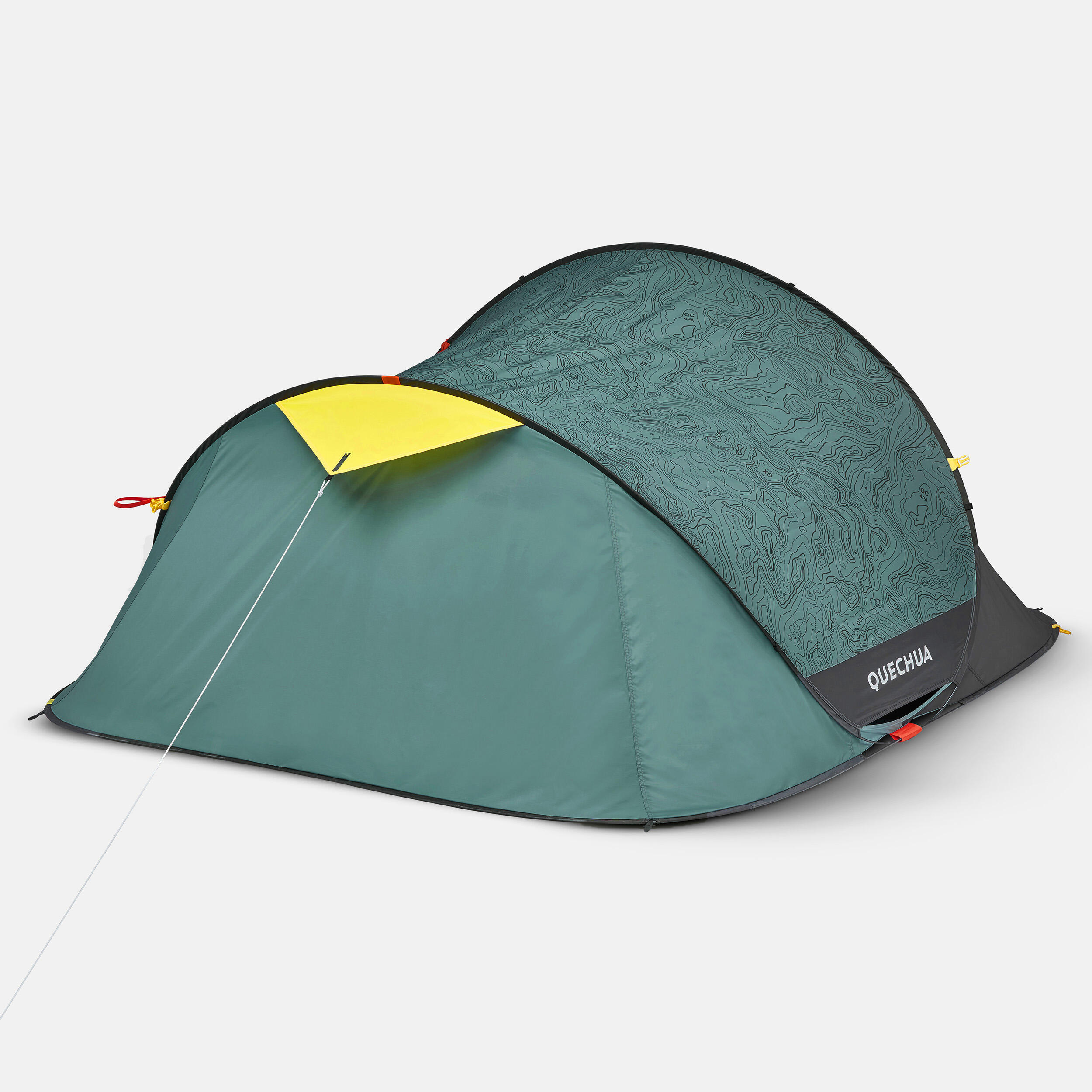 Camping tent - 2 SECONDS - 3-person 7/9