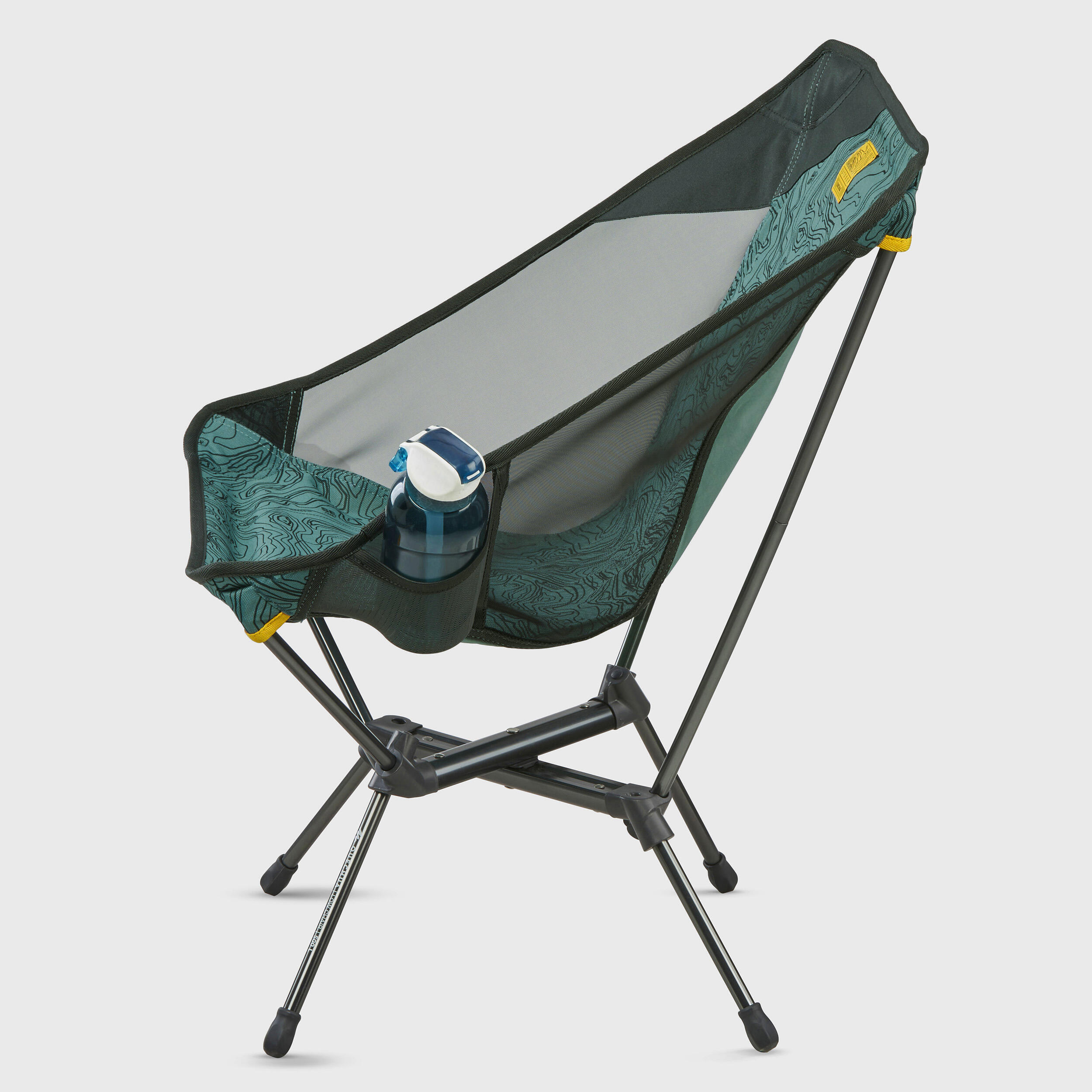 LOW FOLDING CAMPING CHAIR MH500 LIMITED EDITION GREEN 4/9