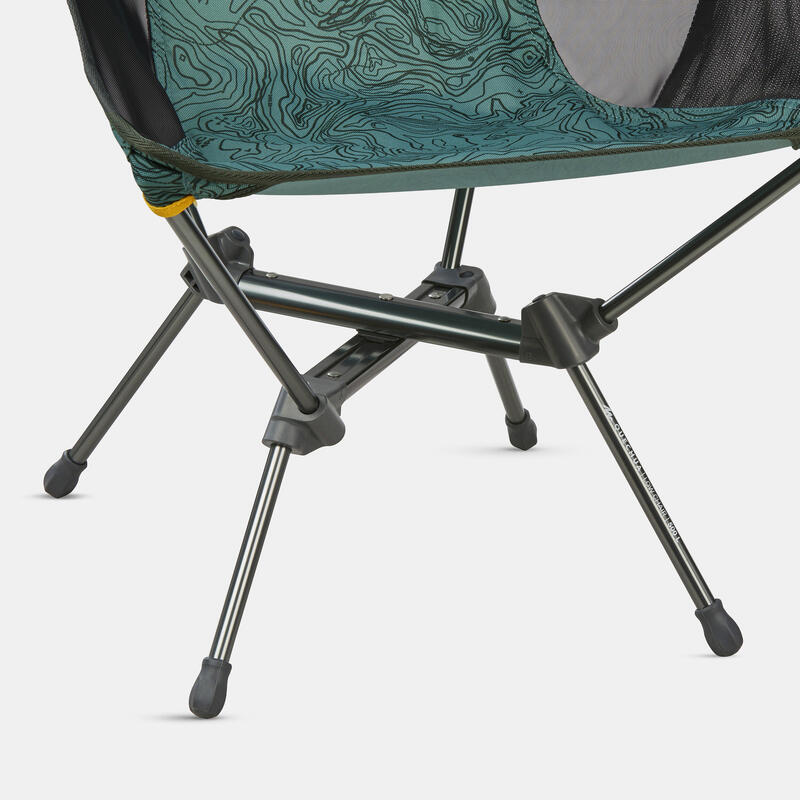 LOW FOLDING CAMPING CHAIR MH500 LIMITED EDITION GREEN