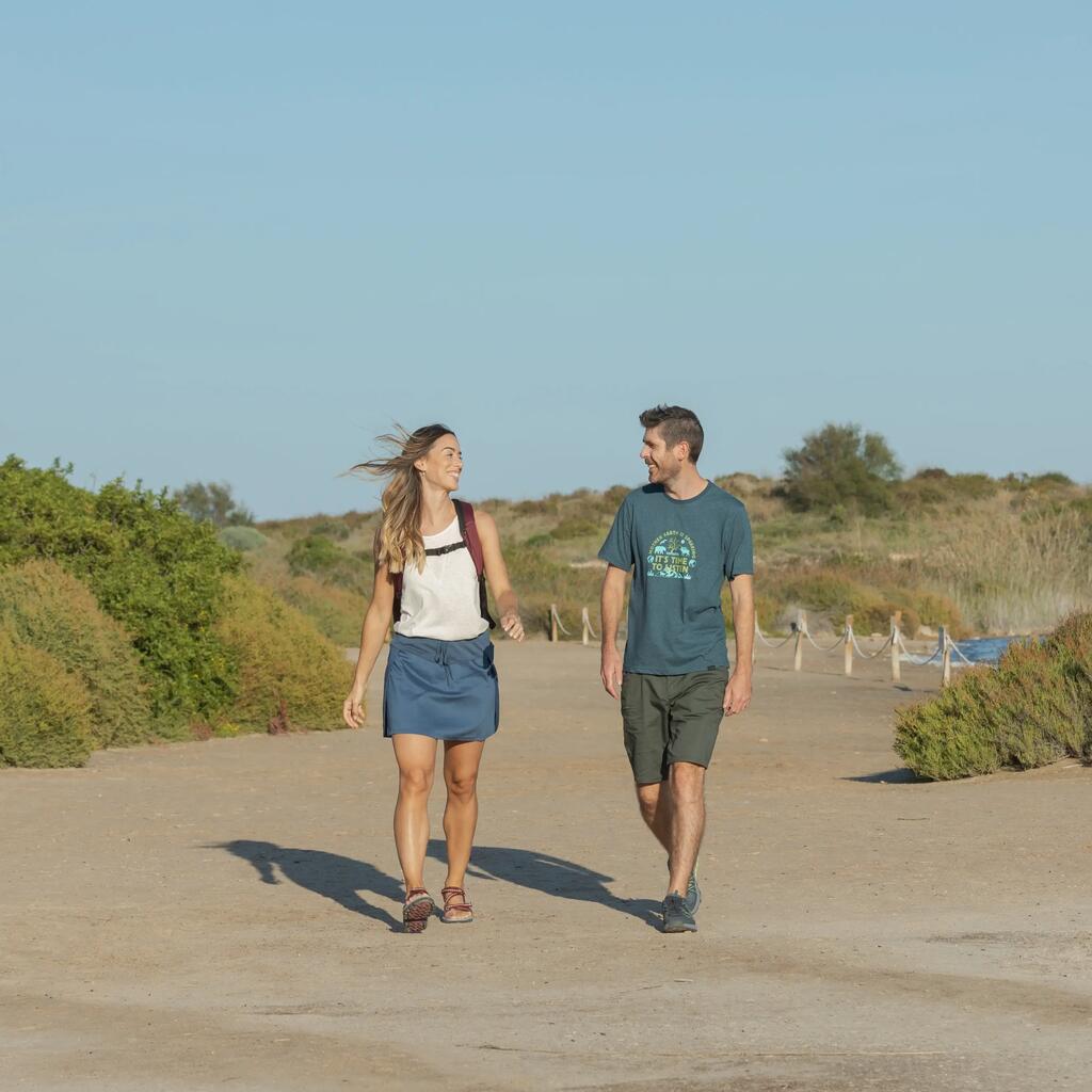 Majica bez rukava NH500 za planinarenje - ženska