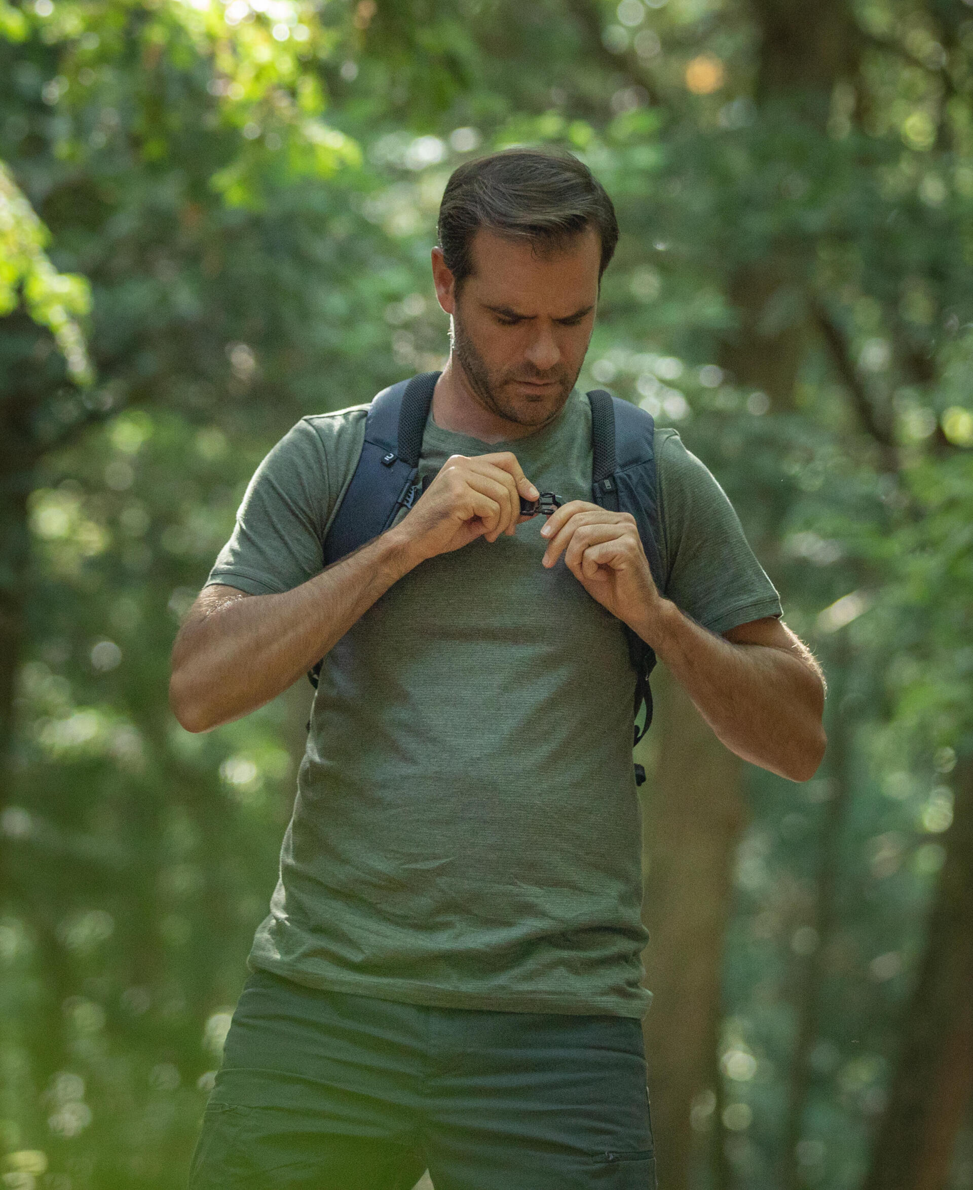 t-shirt caminhada natureza decathlon