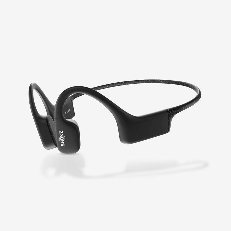 Csontrezgéses fejhallgató úszáshoz OPENSWIM MP3 (régi SHOKZ Xtrainerz), fekete 