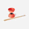 Diabolo with Wooden Sticks 100 - Red
