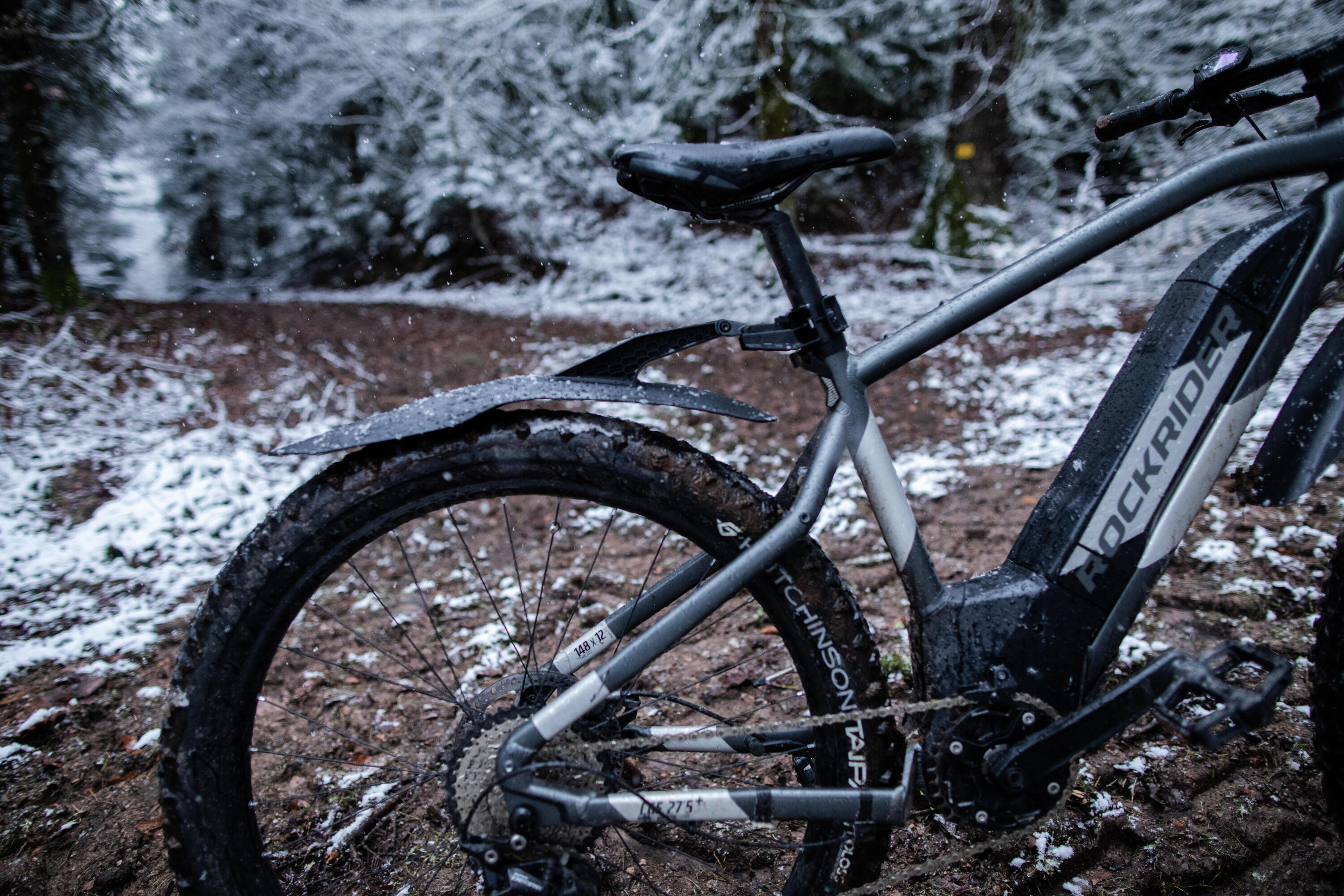 Garde-boue arrière de vélo de montagne – V2 noir 13/18