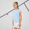 Μπλουζάκι τένις για κορίτσια TTS500 - Μπλε