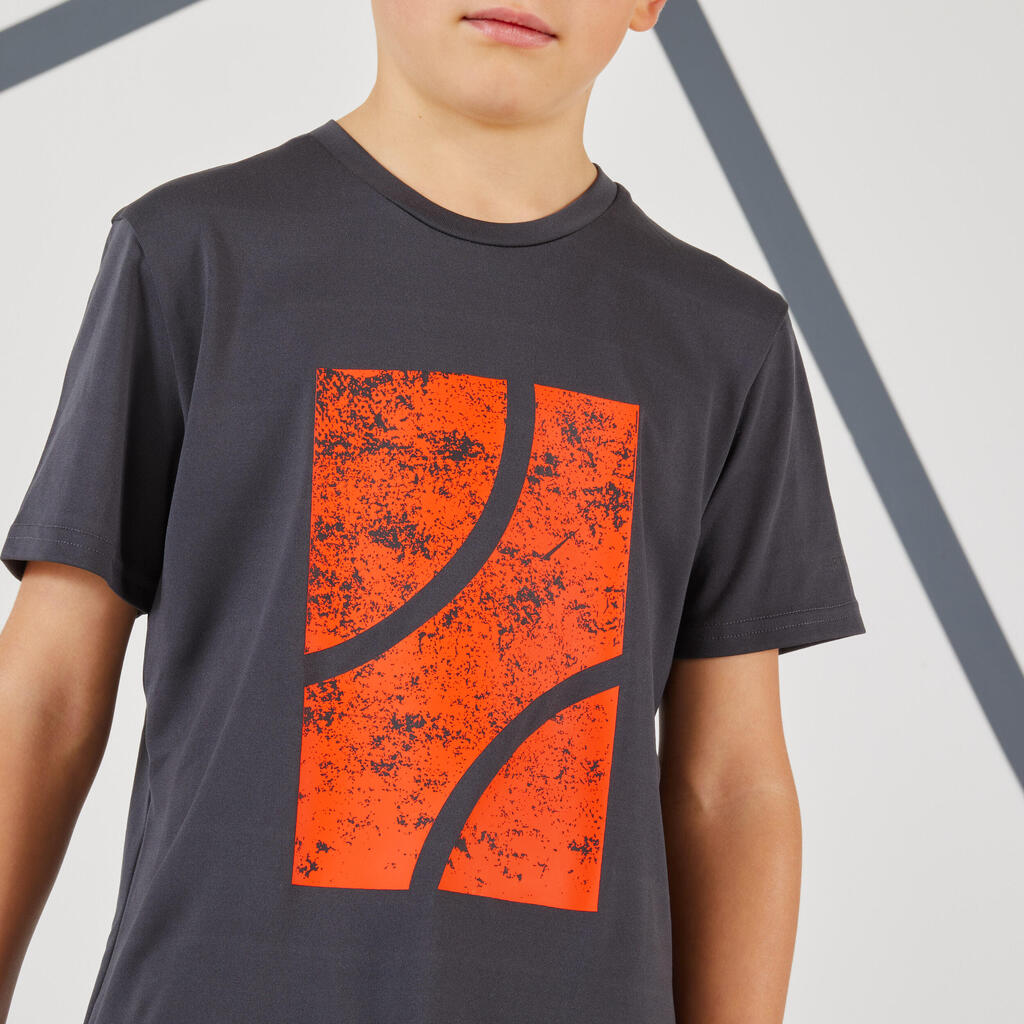 Kids' Tennis T-shirt TTS Essential - Off-White Tennis is in the Air