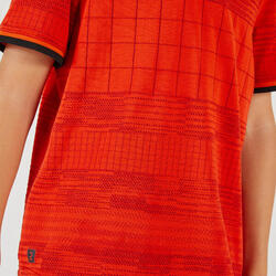 T-shirt de tennis garcon - TTS900 rouge
