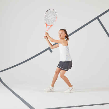 Girls' Tennis Tank Top TTK900 - Off-White