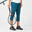 Legging tennis court dry femme - Corsaire dry HIP BALL vert foncé