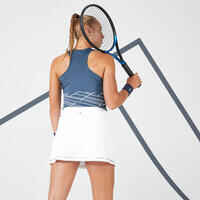 Women's Tennis Quick-Dry Tank Top Dry 500 - Grey