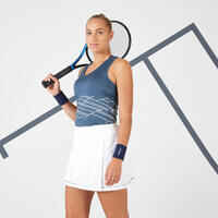 Women's Tennis Quick-Dry Tank Top Dry 500 - Grey