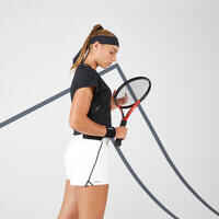 Tennis-Shorts Damen SH LIGHT 900 weiss