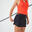 Falda pantalón de tenis mujer Artengo Light 900 negro