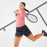Jupe tennis dry soft femme - Dry 500 noir