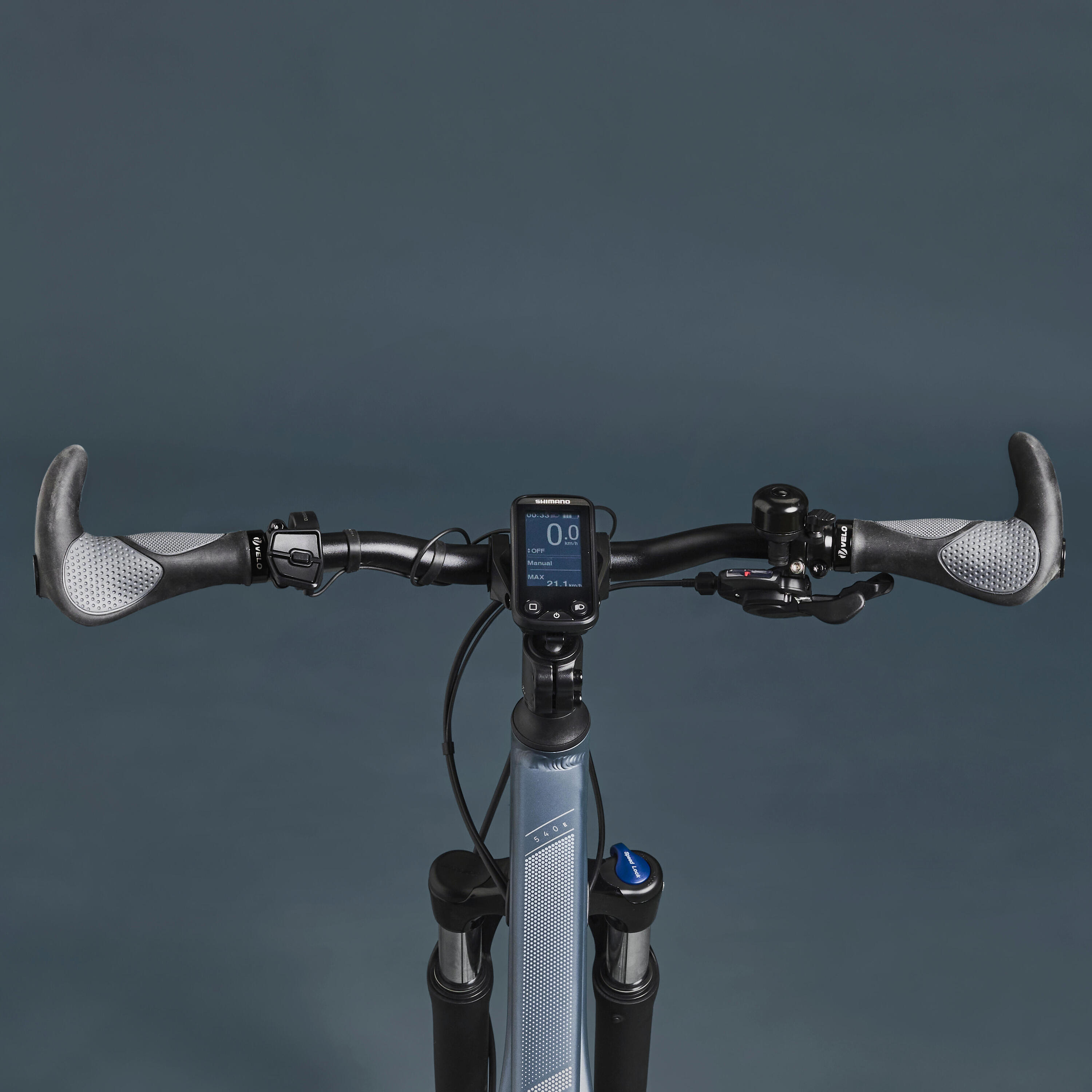 Shimano 60 Nm motor, long-distance electric hybrid bike, blue 7/20