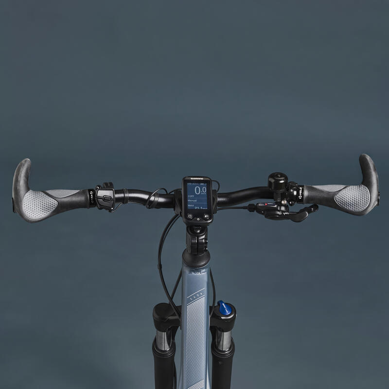 VÉLO TOUT CHEMIN ELECTRIQUE RIVERSIDE 540 E BLEU (BATTERIE NOIRE)