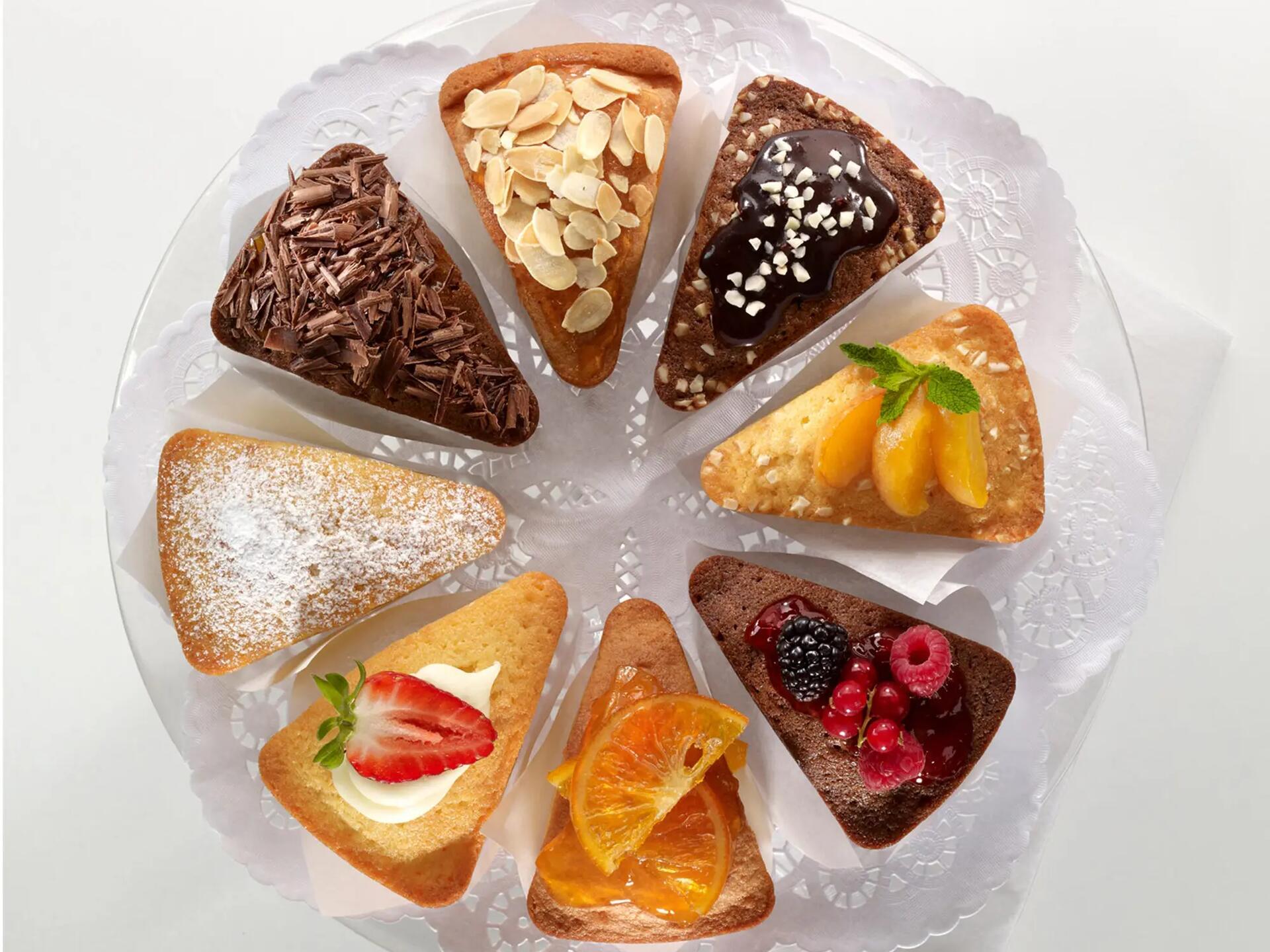 Gâteau au chocolat et kiwi