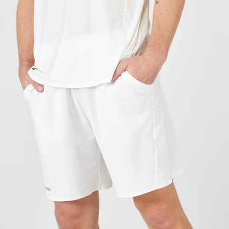 Bele moške teniške kratke hlače Dry+ 