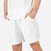 SHORT DE TENNIS HOMME - ARTENGO DRY+ BLANC CASSE