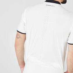 Men's Tennis Short-Sleeved T-Shirt Dry+ - Off-White