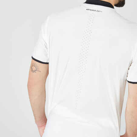 Vyriški trumparankoviai teniso marškinėliai „TTS Dry+“, balti