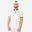 T-shirt tennis manches courtes Homme - ARTENGO DRY+ Blanc cassé