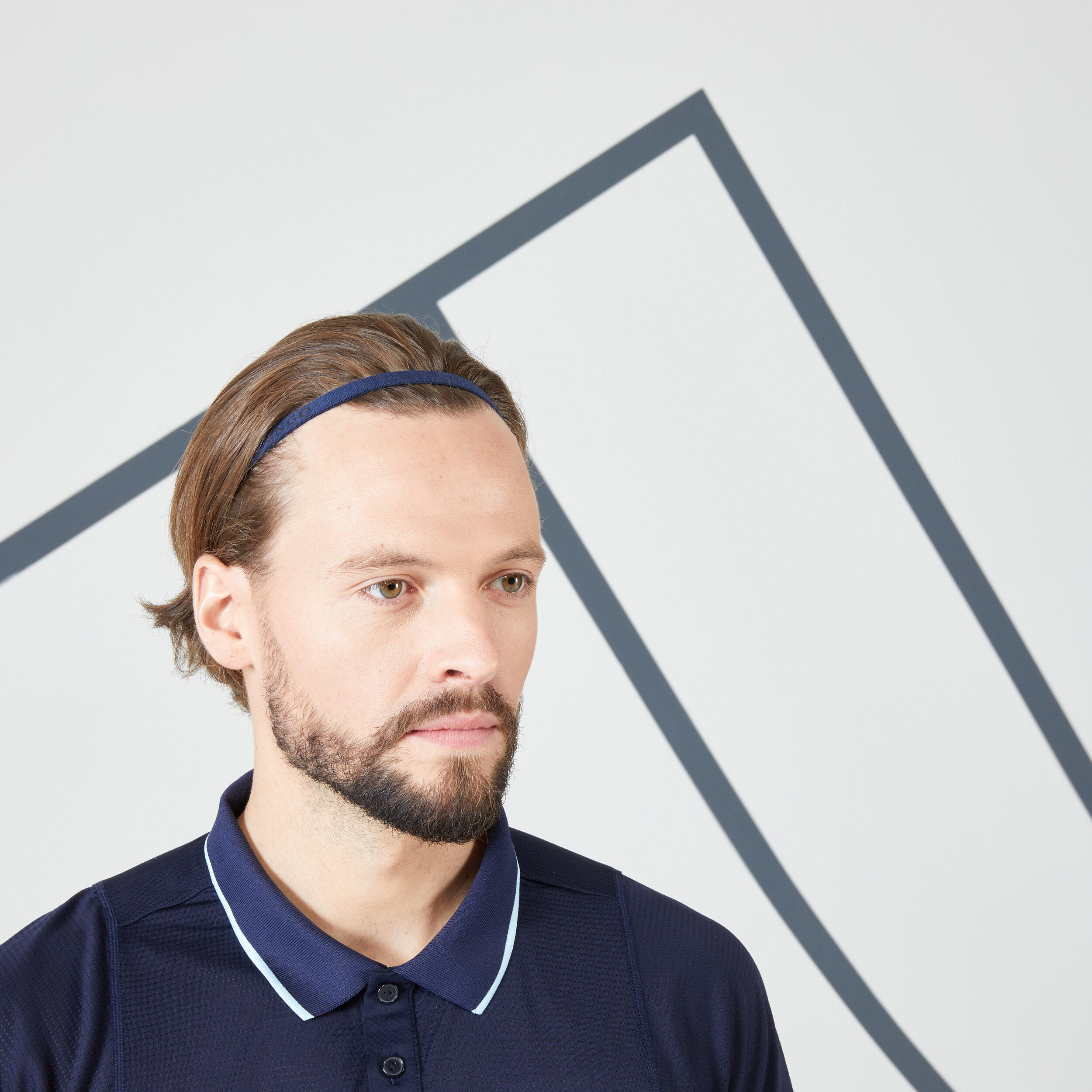 Tecnifibre Haarband WEISS - Bequemes & Stylisches Headband Für Sport Und Alltag