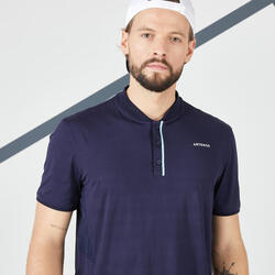 Camiseta de tenis manga corta slim con cuello hombre Artengo TTS Dry rojo -  Decathlon