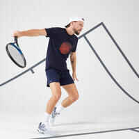 Men's Tennis T-Shirt Soft - Navy