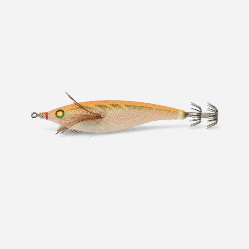 Floating jig for cuttlefish/squid fishing EBIFLO 2.5/110 - Neon orange