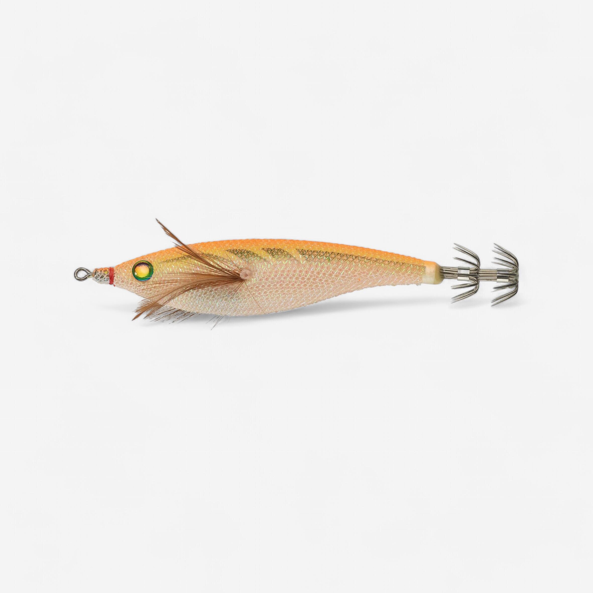 Caperlan - Turlutte Flottante Ebiflo 2.5/110 Orange Fluo Pêche Des Seiches / Calamars - Turlutte - Peche - Orange - Taille Unique - Decathlon