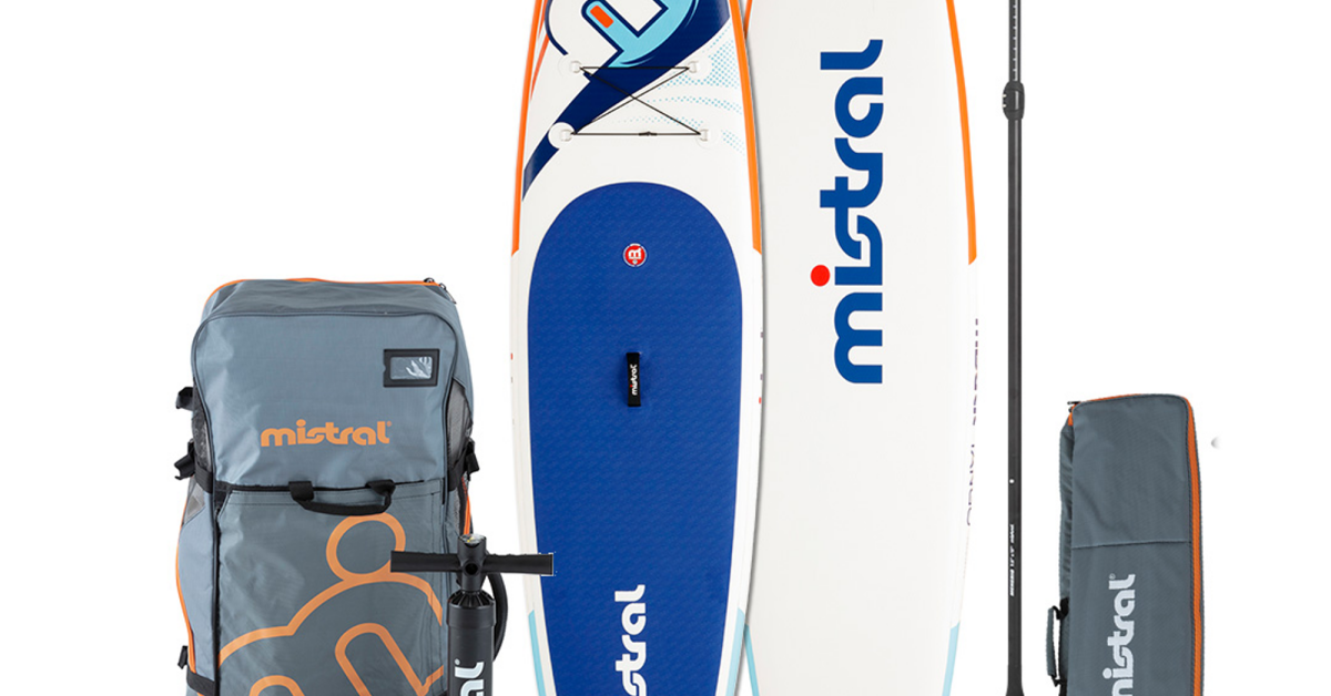 SUP-BOARD KOMPLETTSET SUP AUFBLASBAR MISTRAL TANGO 11´5 DSFL