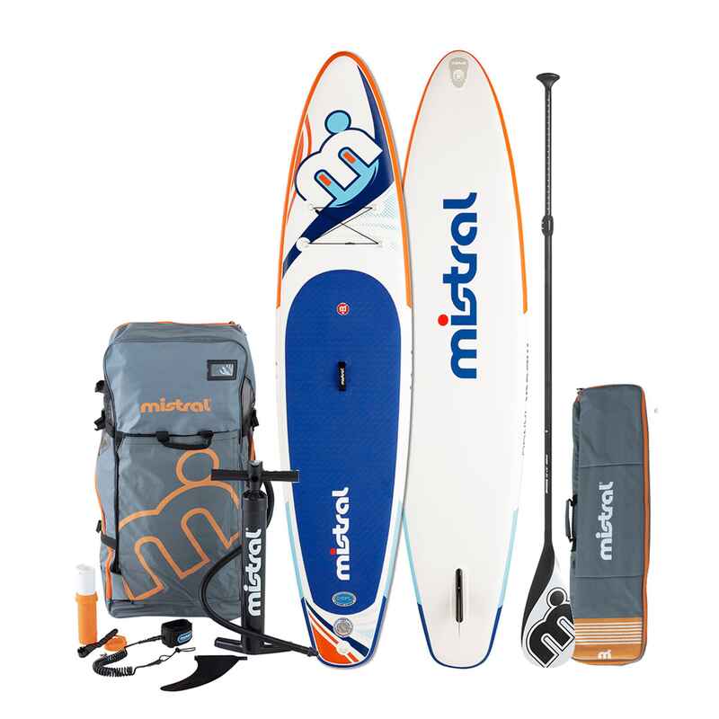 SUP Set Stand up Paddle aufblasbar DSFL Technologie 11´5 - Mistral Tango