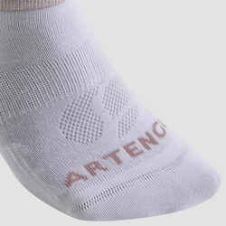 Χαμηλές αθλητικές κάλτσες RS 160 3 ζεύγη - Γυαλιστερό λευκό