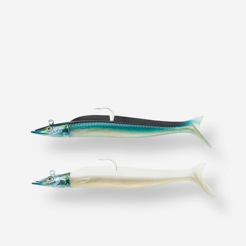 Combo Softbaits shad zandspiering Eelo 200 48 g natuurlijk